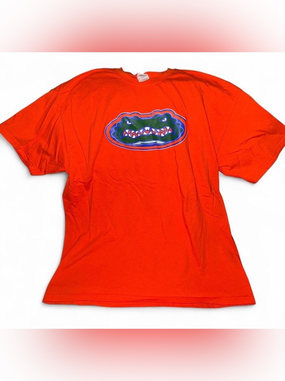 Gildan Florida Gators Orange Logo T Shirt Sz XL